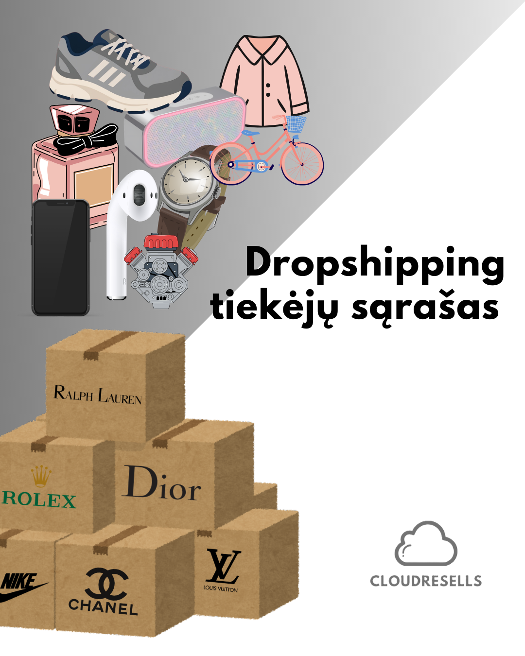 Dropshipping Įvairių prekių tiekėjai
